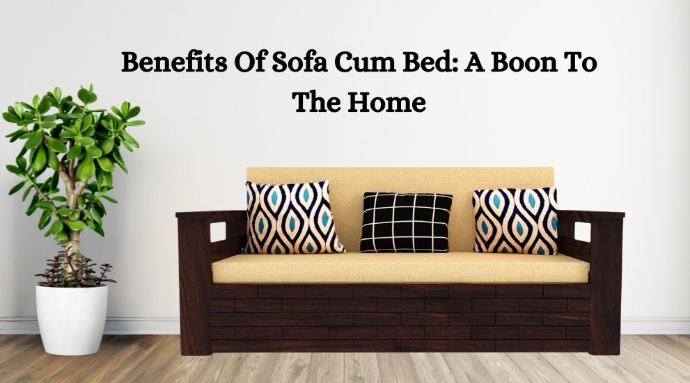 A Smart Furniture For The Smart Home: Sofa Cum Bed It Is