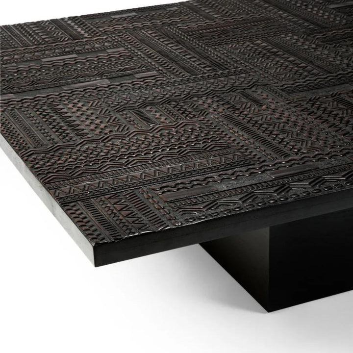 Jian Solid Mango Wood Coffee Table 4