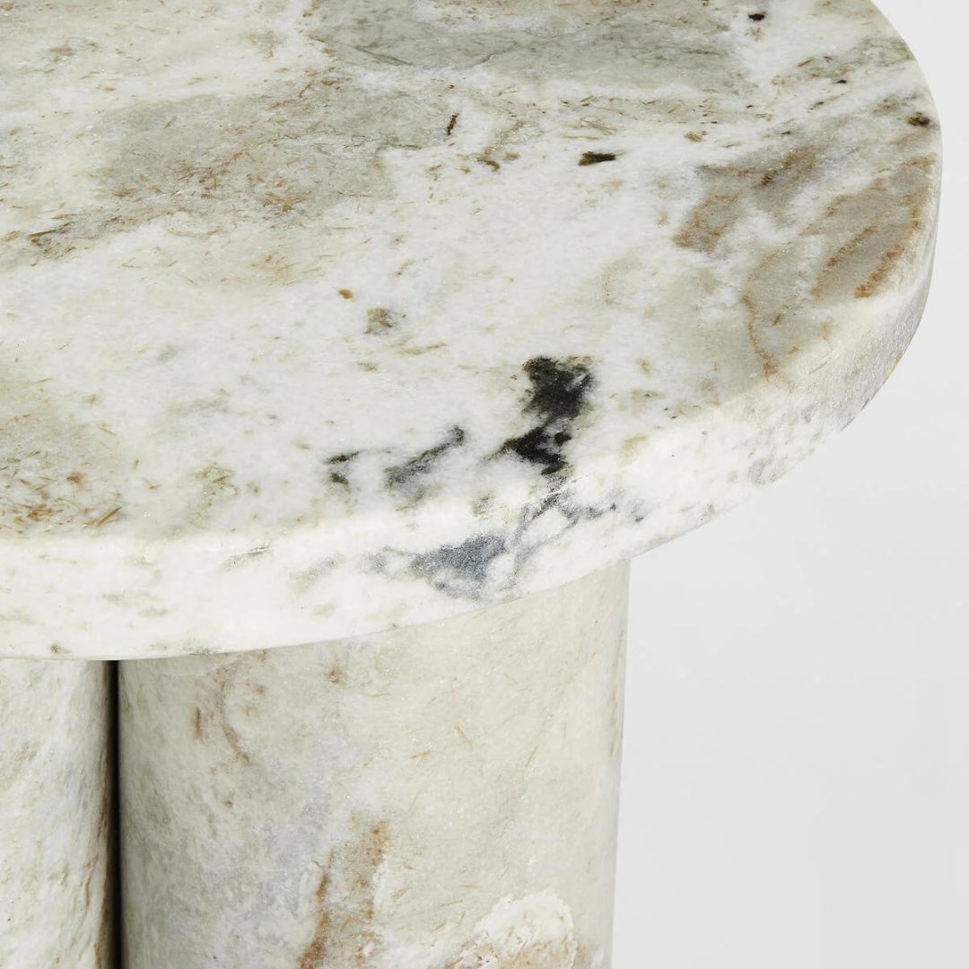 Makaila Marble Side Table