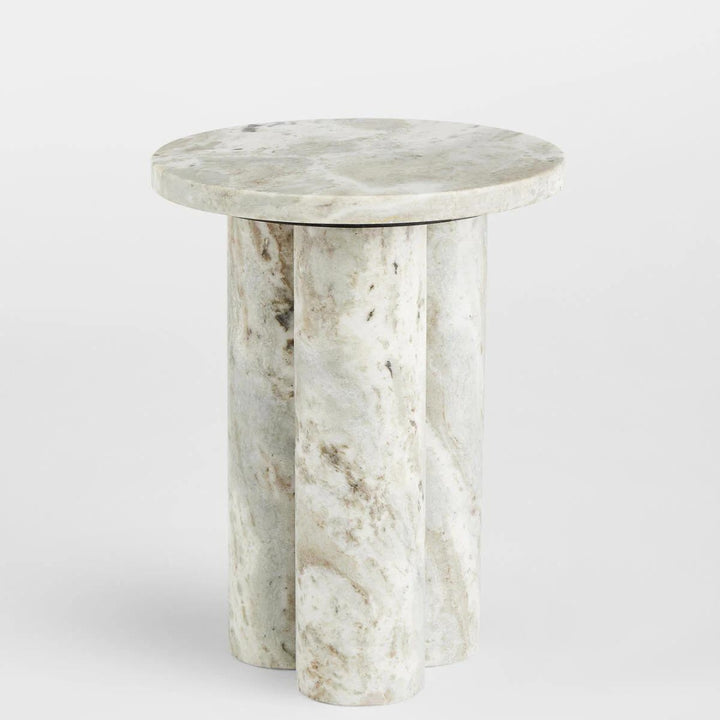 Makaila Marble Side Table