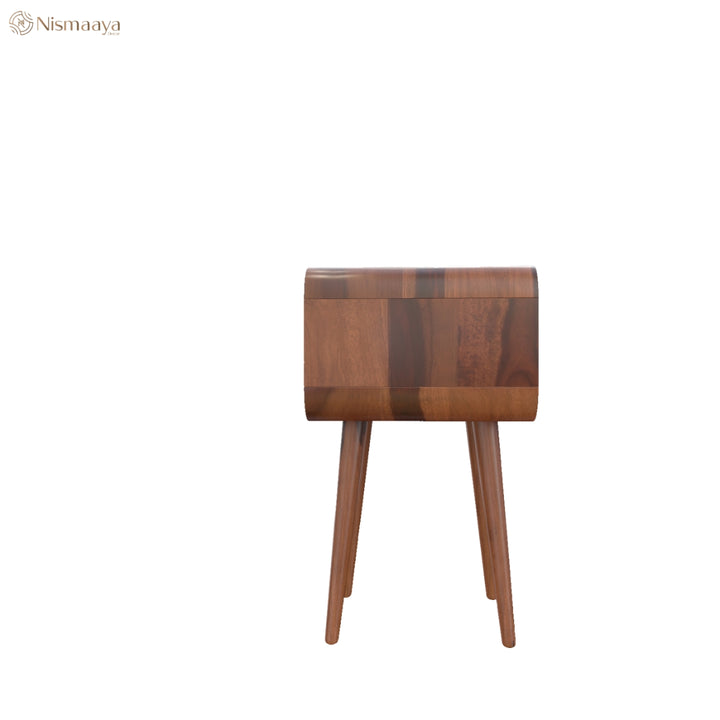 Nismaaya Aaron Bedside Honey Finish 6