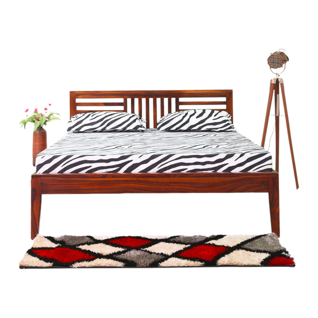 Dariya Sheesham Wood King Size Bed 2