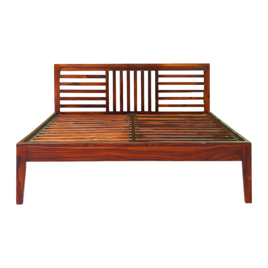 Dariya Sheesham Wood King Size Bed 3