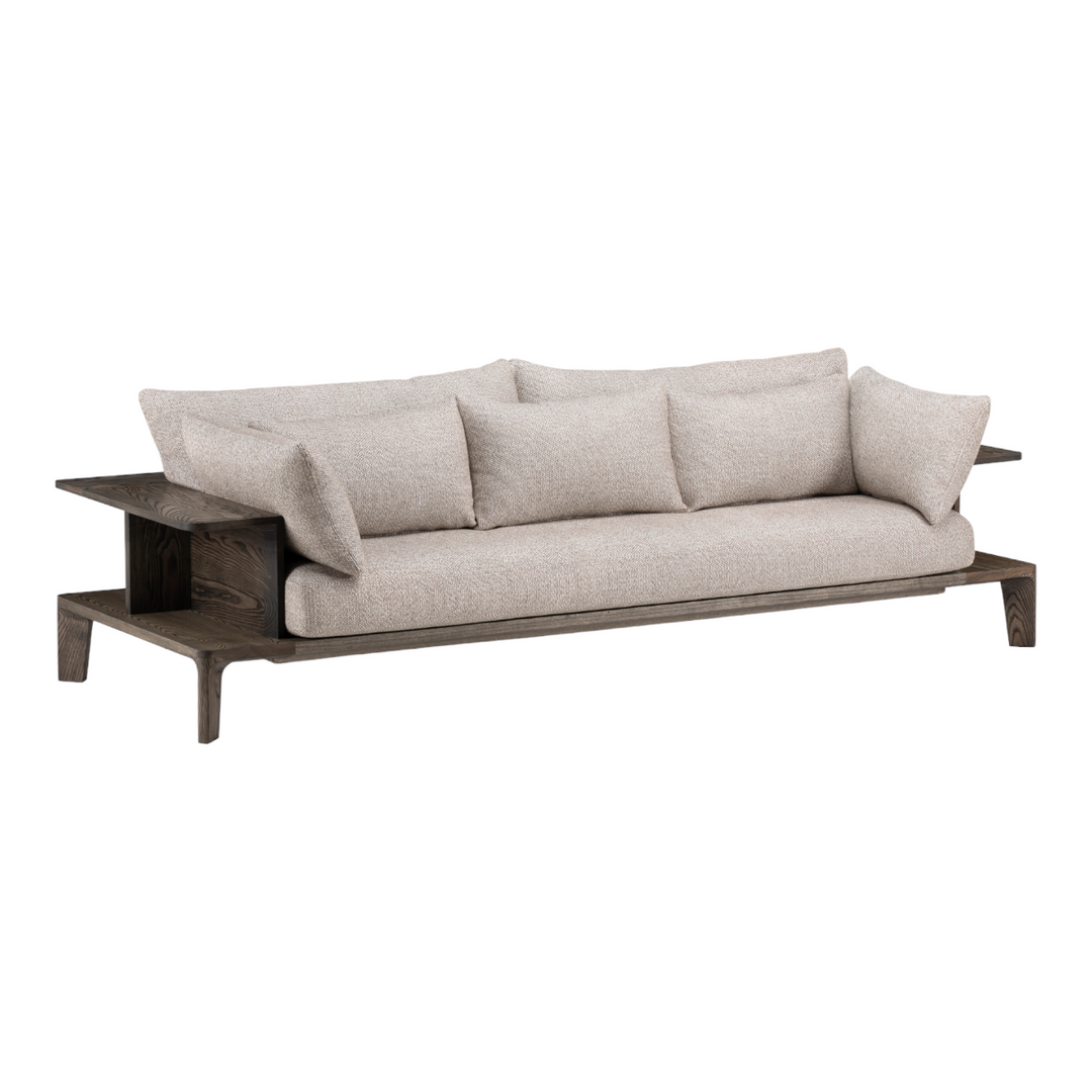 Nismaaya Denton Ash 3 Seater Sofa 1