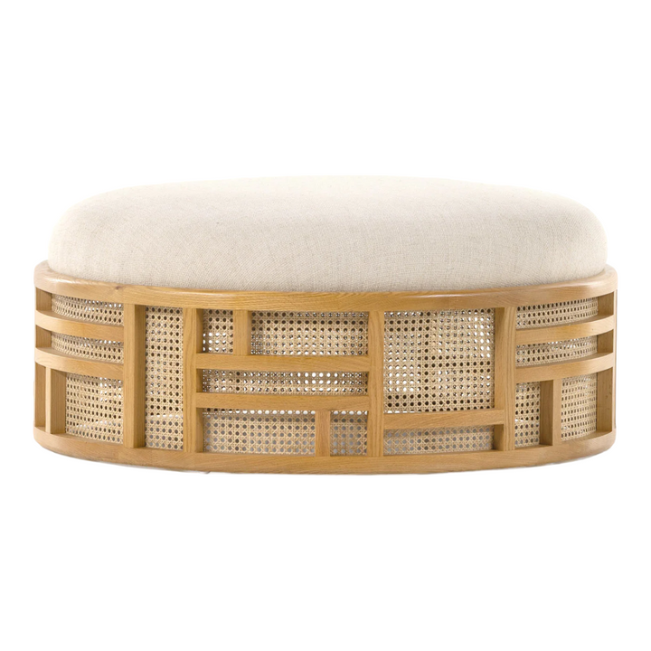 Nismaaya Jem Rattan Ottoman and pouffes buy online in India Buy now 