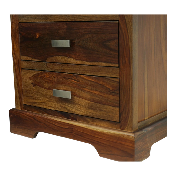 Nismaaya Parry Bedside Teak Finish