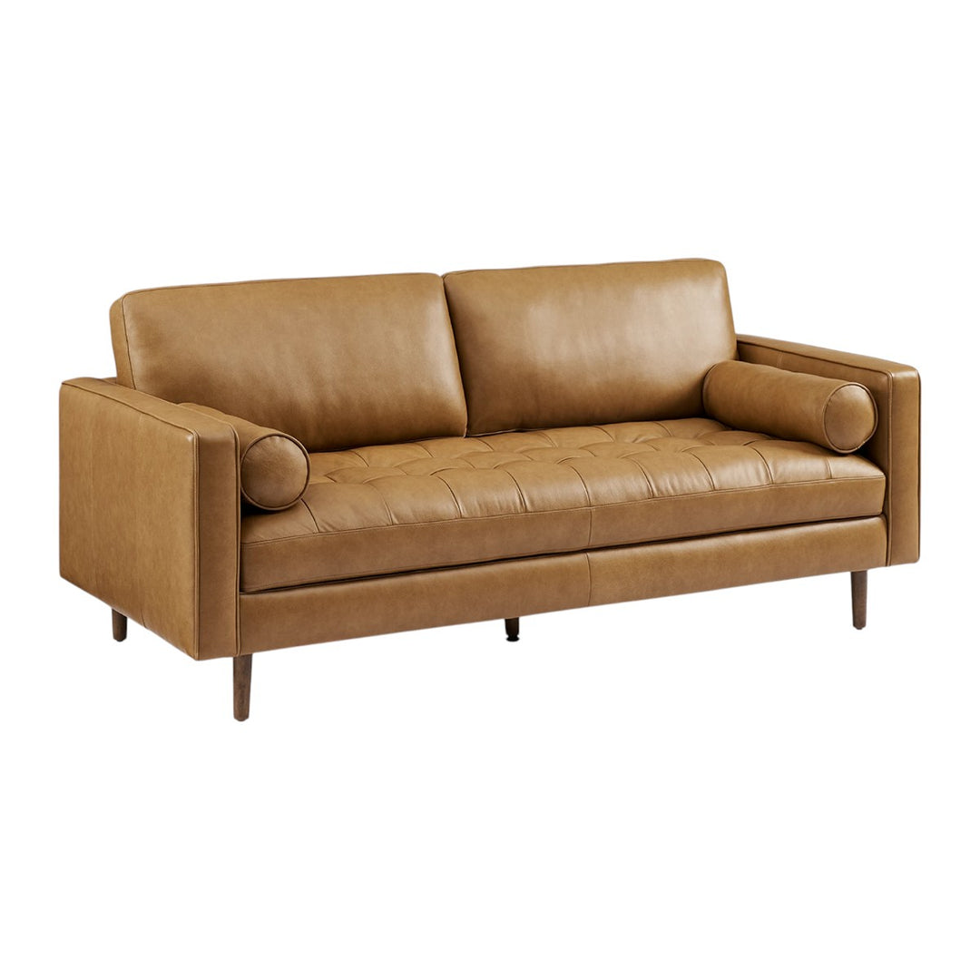 Patrice Leather 3 Seater Sofa 3