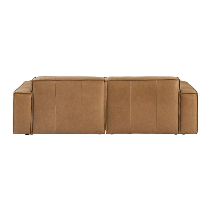 Paul Leather 3 Seater Sofa