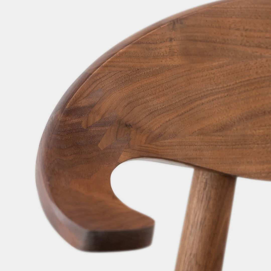 Nismaaya Cametra Walnut Office Chair